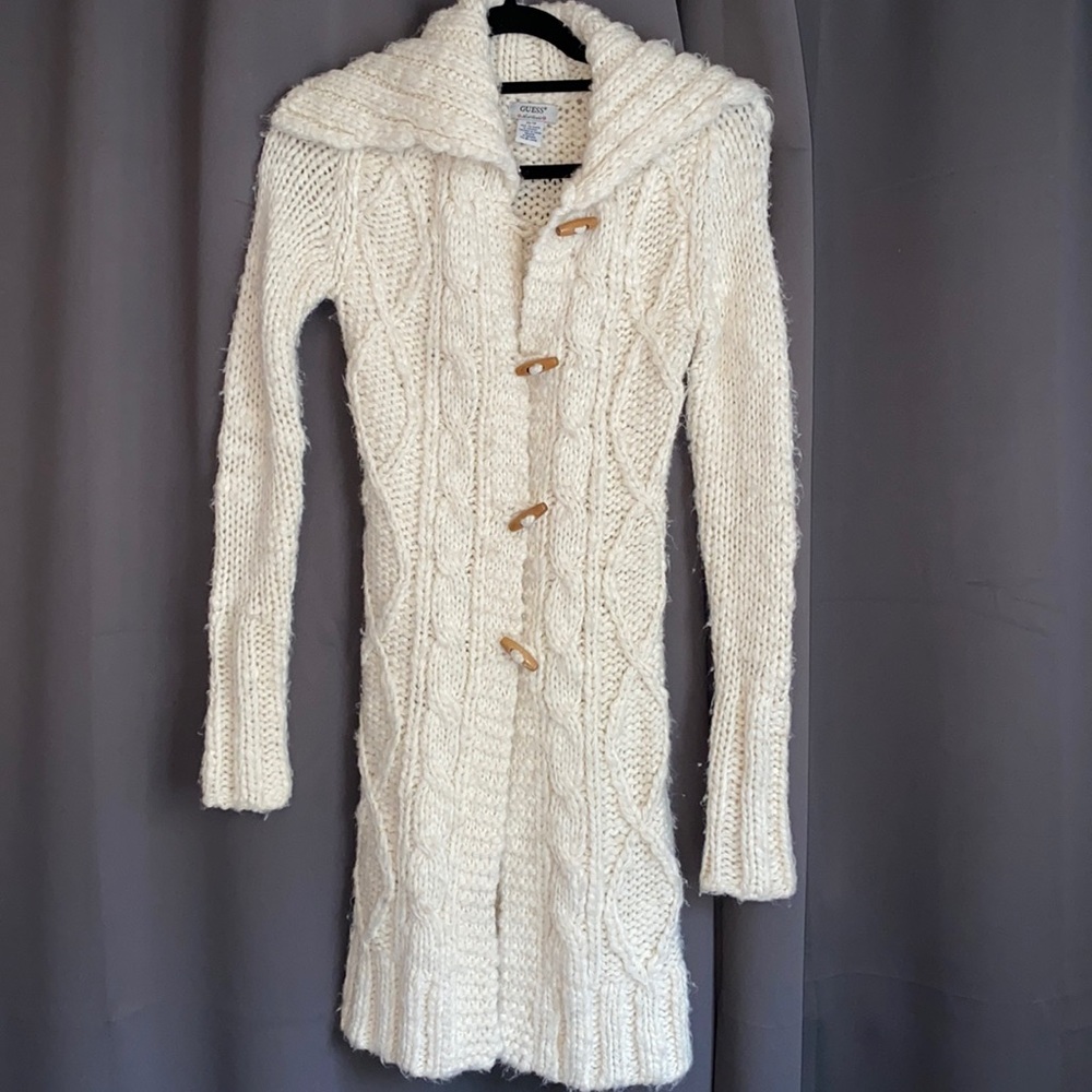 GUESS Crochet coat